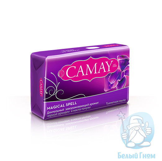 Туалетное мыло "Camay" (Магическое заклинание орхидея и пачуля) 85гр*72
