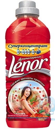 "Lenor" кондиционер-концентрат для белья 930  (Свежесть Садовых цветов)