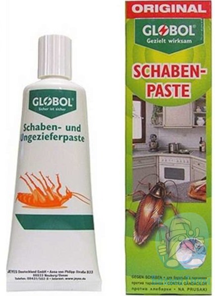 Globol (Глобол) - Гель от тараканов (в тубе 75гр) Германия