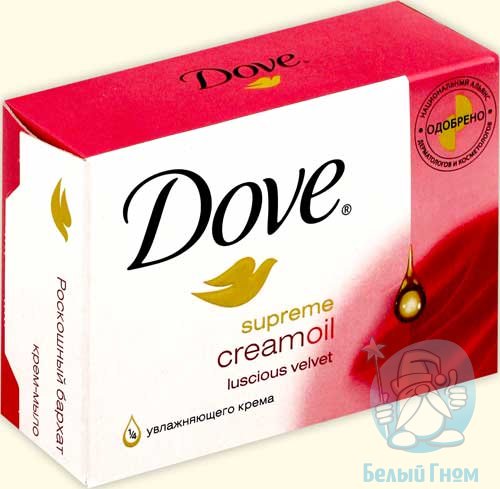 Крем-мыло Dove (роскошный бархат) 135гр*48