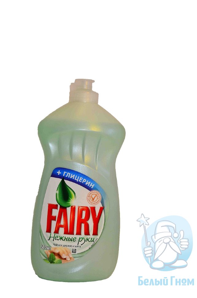 "Fairy" жидкость для мытья посуды  Нежные ручки Чайное дерево и мята 450мл *21