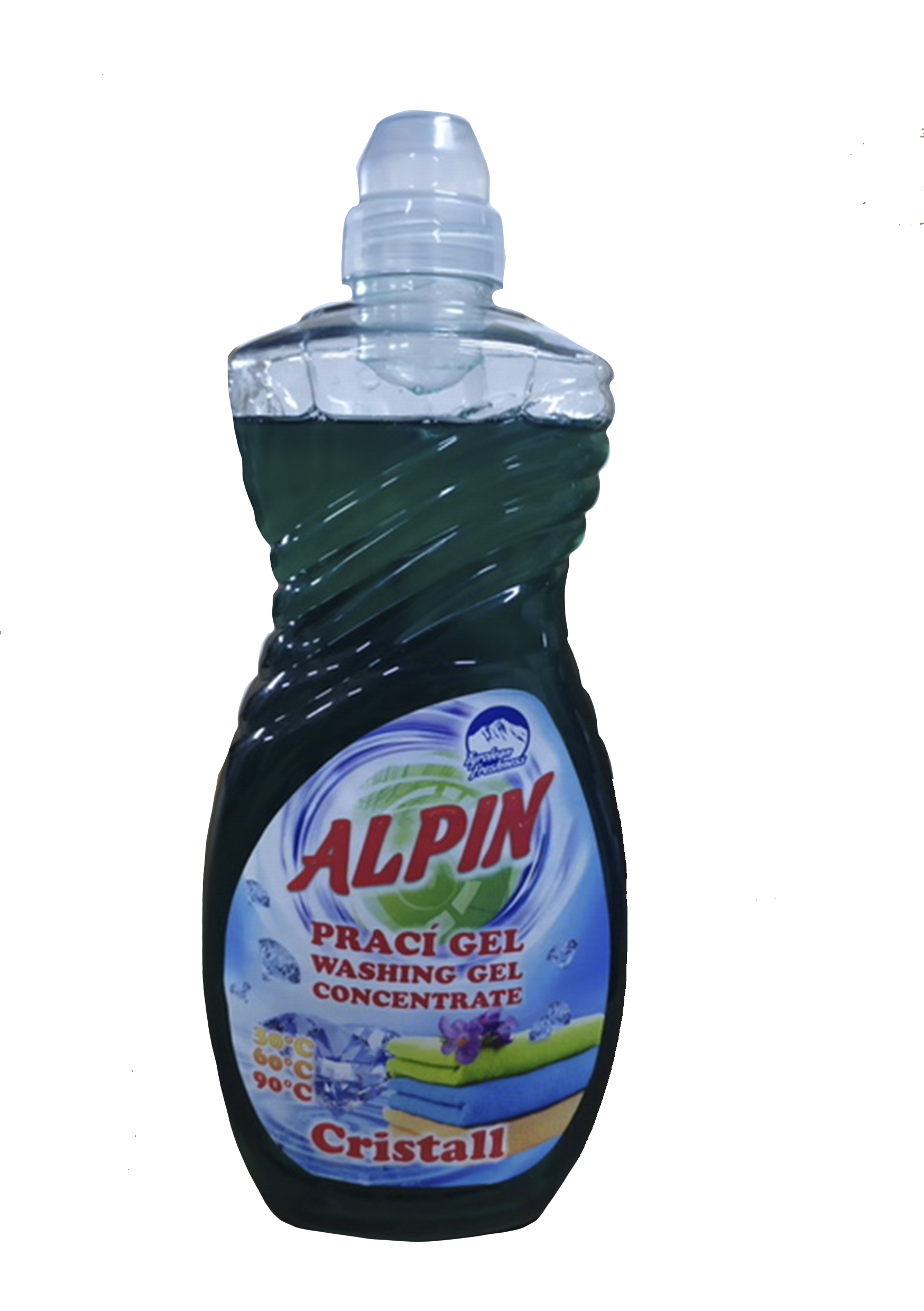 ALPIN Gel Cristall для белья с жирными пятнами (Гель для стирки Кристал) 1,7л
