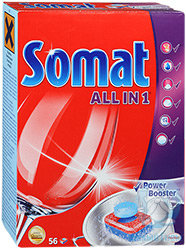 Somat Comat Tabc-7 (56шт) таблетки для посудомоечныйх машин