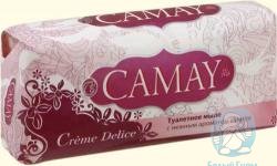 Туалетное мыло "Camay" (Нежная ваниль Creme Delice)*72
